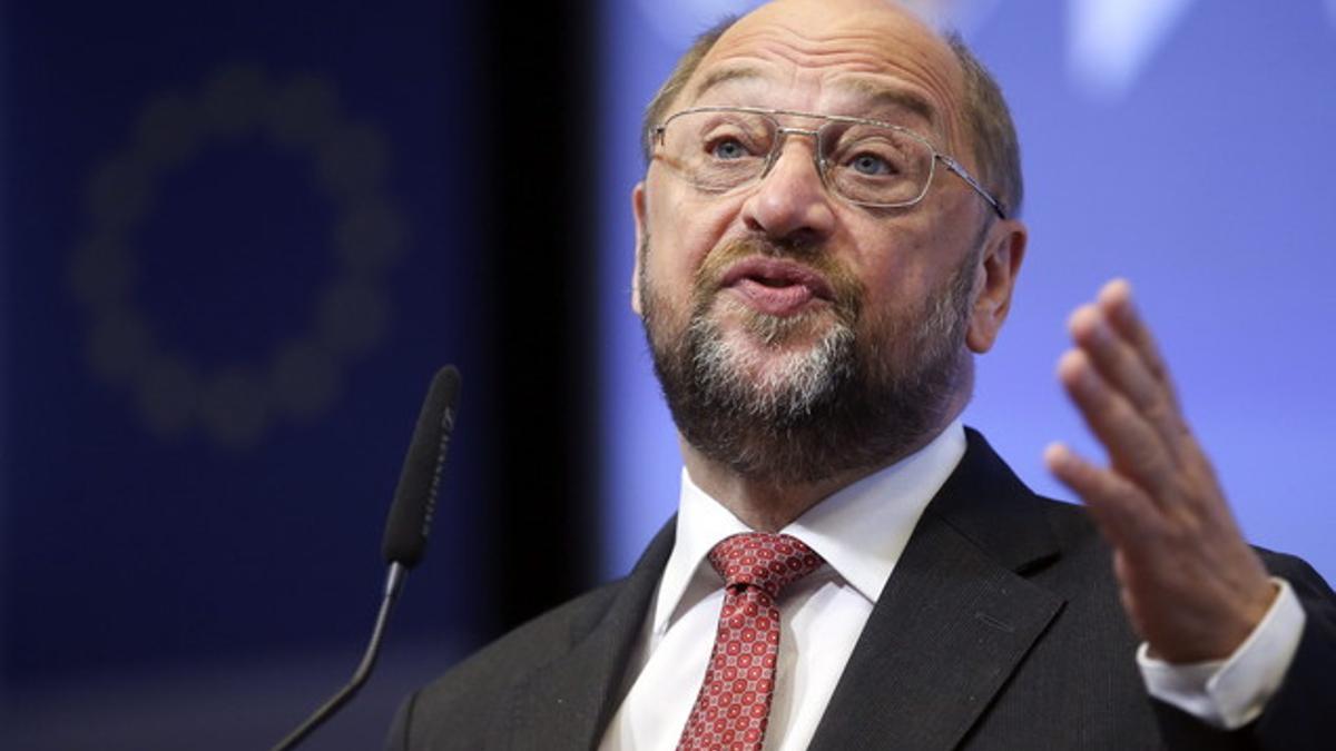 El presidente del Parlamento Europeo, Martin Schulz.