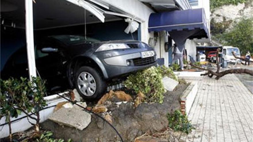 Daños importantes en el norte a causa del temporal