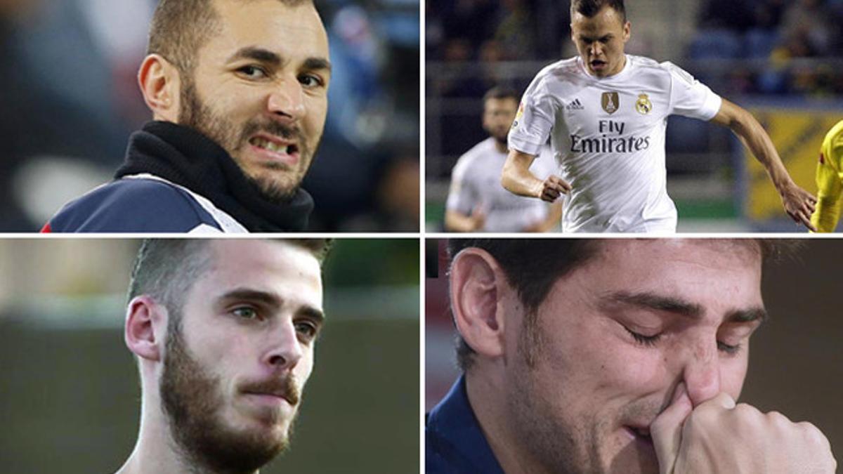 El Real Madrid se ha visto salpicado por los casos Benzema, Cherysev, De Gea y Casillas