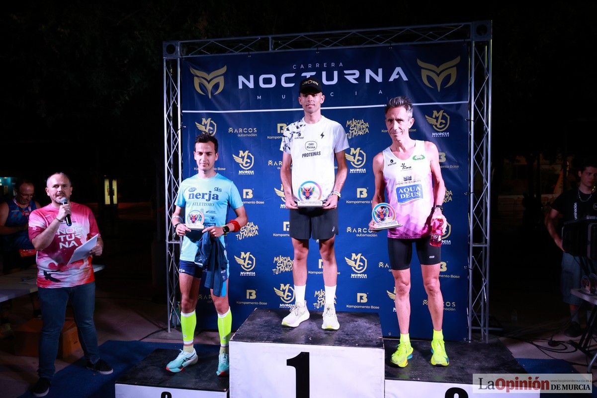 Las mejores imágenes de la carrera nocturna de Murcia