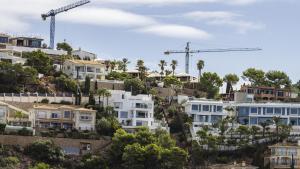 Foto de archivo de las obras de varios chalets en Baleares