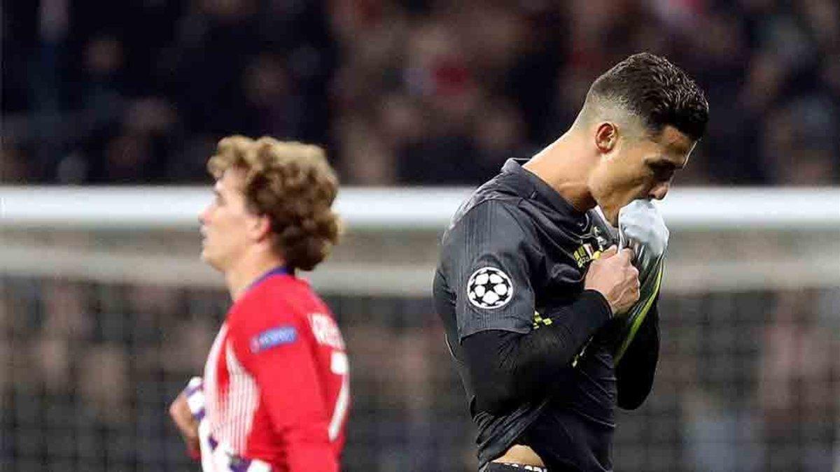 Cristiano Ronaldo no tuvo su noche en el Metropolitano