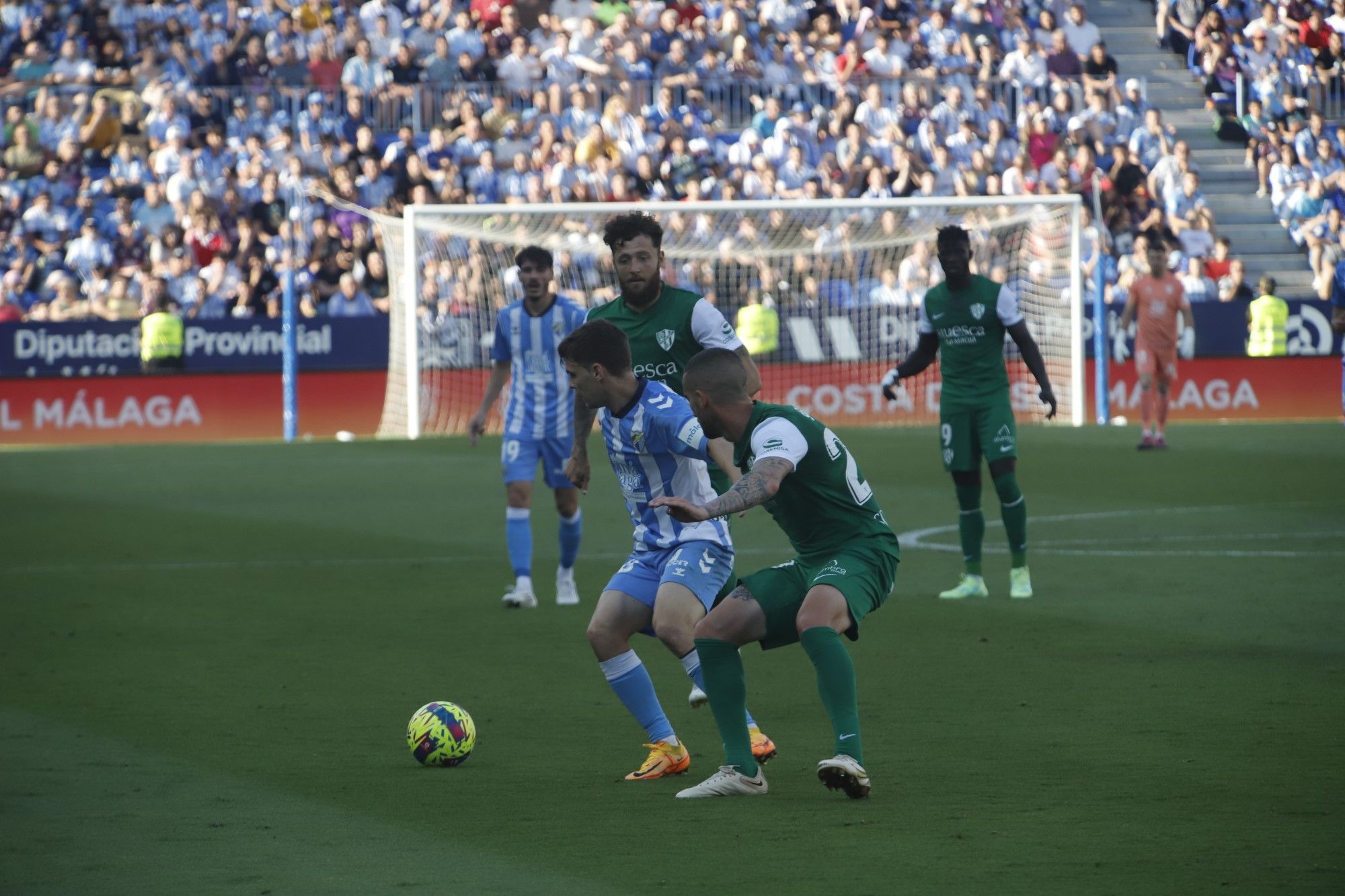 LaLiga SmartBank | Málaga CF - SD Huesca, en imágenes