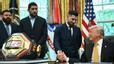 Les paraules d’Ilia Topuria a Donald Trump en la seva visita a la Casa Blanca: «Mai vaig pensar que series tan amable»
