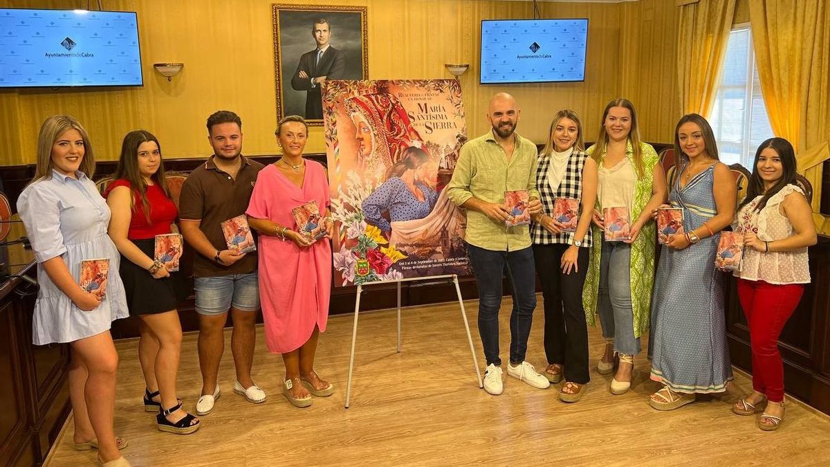 Presentación del programa de las fiestas de septiembre de Cabra.