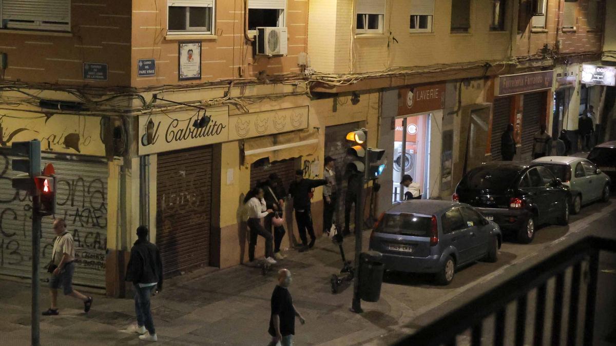 La cafetería El Caballito tuvo que cerrar hace diez años por la concentración de problemas en la esquina más degradada de Orriols