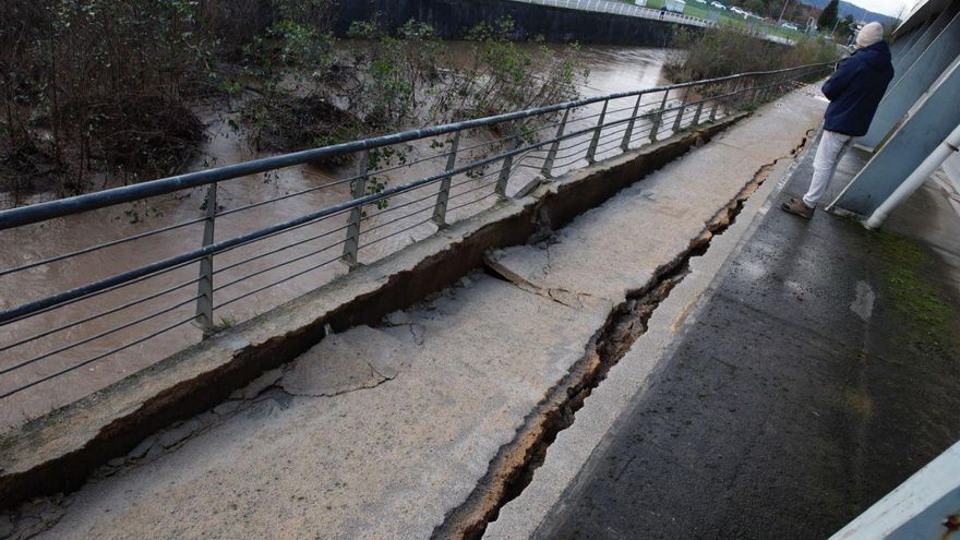 La vegetación en el río causó el derrumbe de la senda del Piles, indica un informe del Grupo