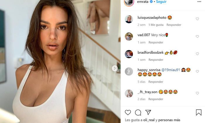 Emily Ratajkowski: Su último desnudo integral