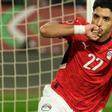 Marmoush celebrando un gol en el partido entre Egipto y Zimbabwe