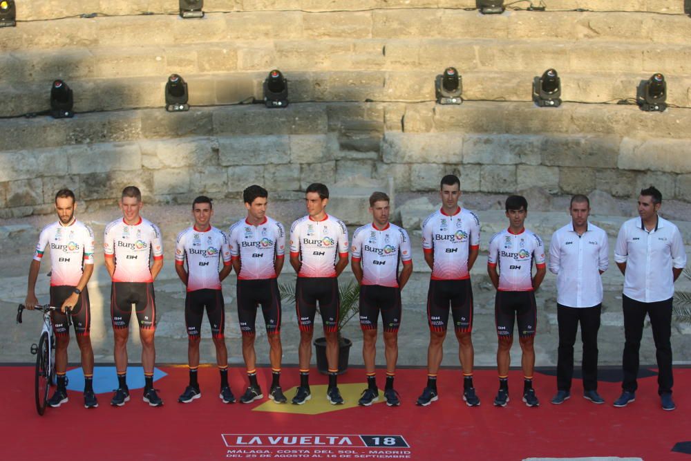 Presentación de La Vuelta España 2018 en el Teatro Romano