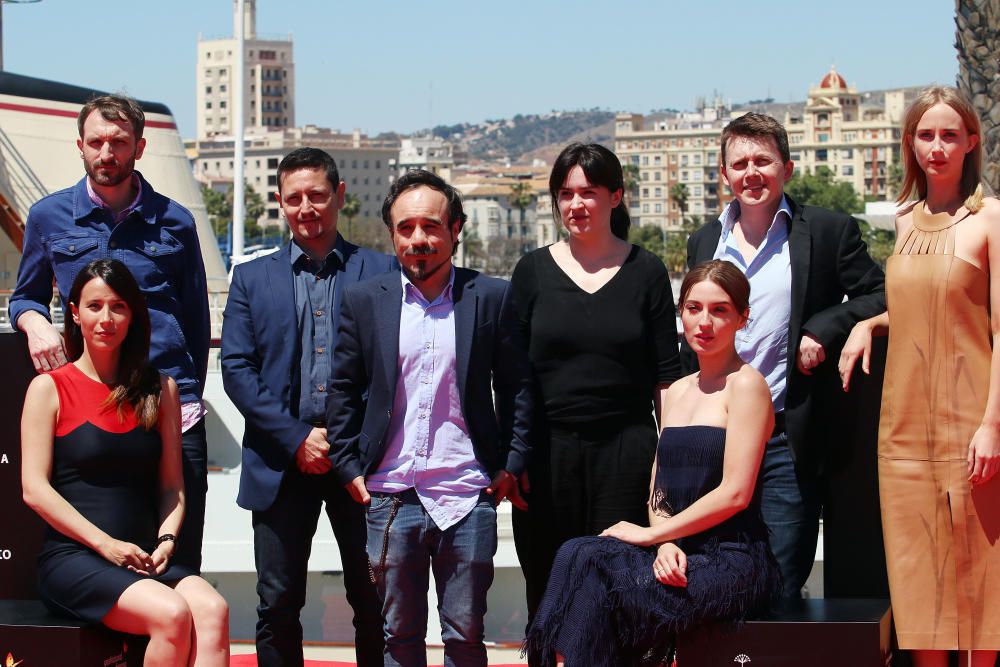 MLG 26/04/2016.-Photocall con el equipo de la pelicula Gernika, con la presencia del director Koldo Serra y los actores, María Valverde, Julián Villagrán, Ingrid García-Jonsson y Bárbara Goenaga.-ALEX ZEA.