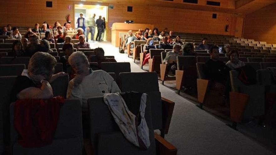 Público asistente a la proyección de ayer en el Auditorio. // G.Núñez