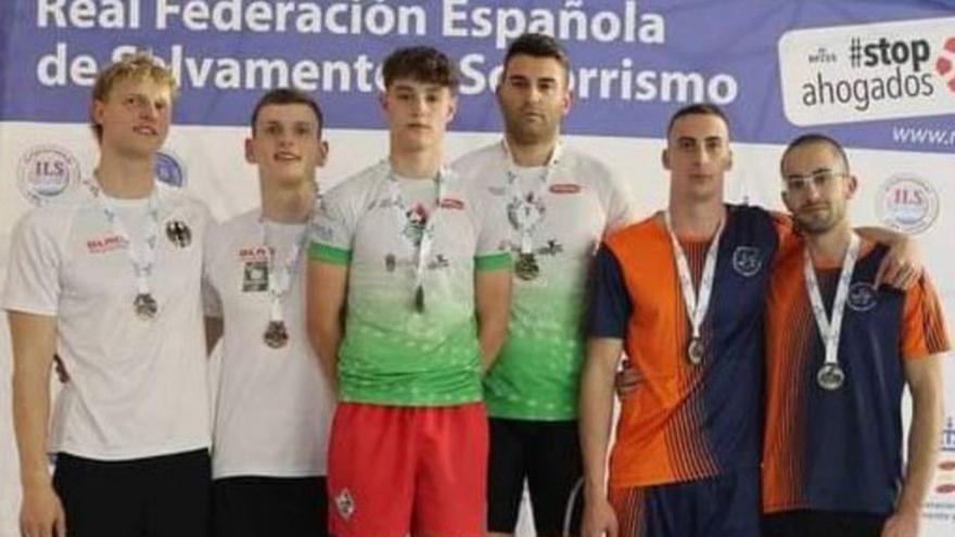Un oro y tres récords gallegos para el CNS A Estrada en el Campeonato de España