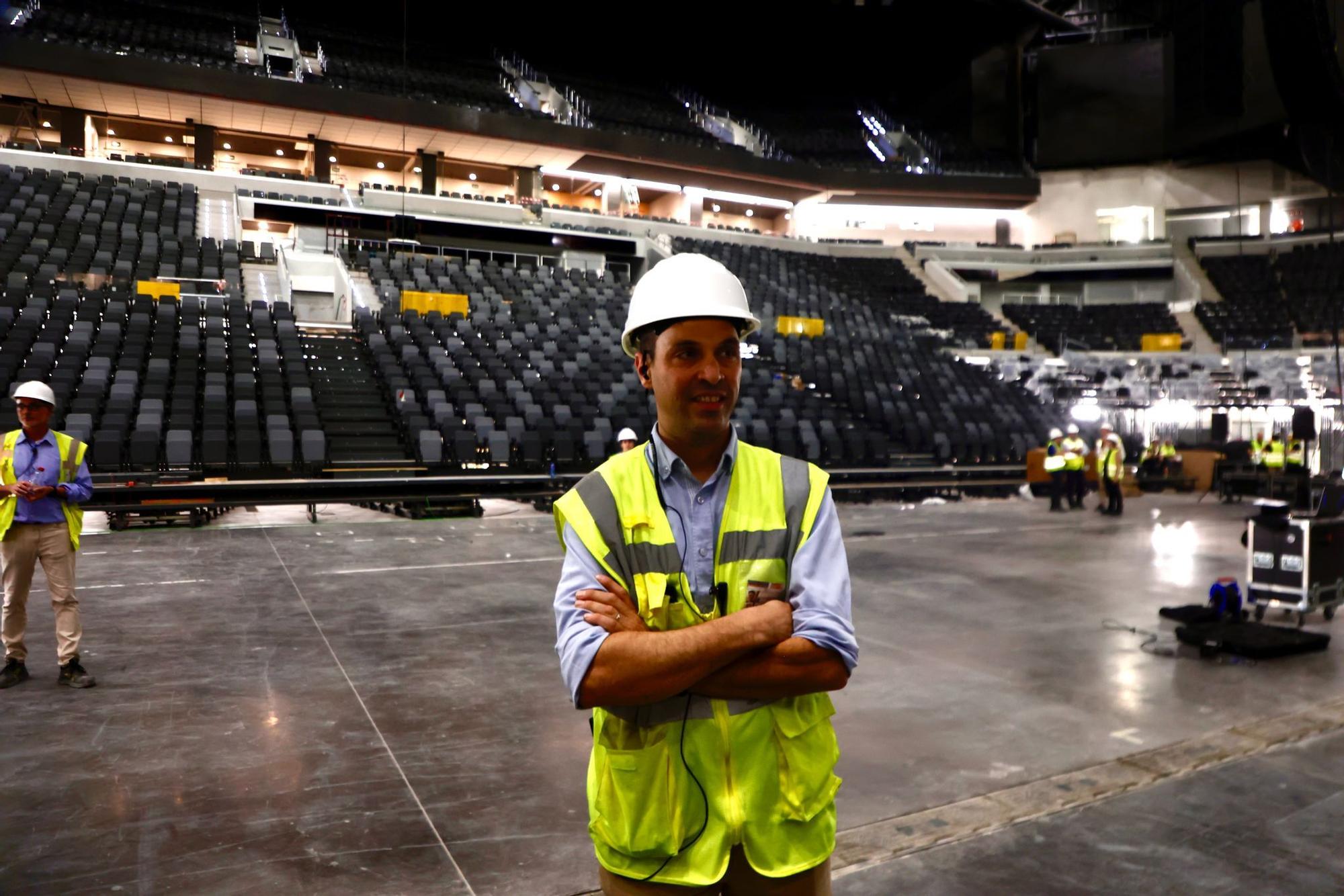 Cada vez más cerca: Primeras pruebas de sonido en el Roig Arena