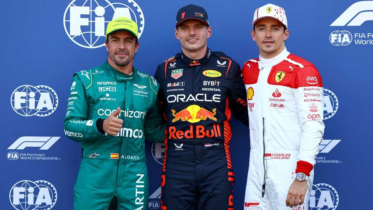 Alonso saldrá segundo en Mónaco, tras Verstappen y por delante de Leclerc, pendiente de una posible sanción