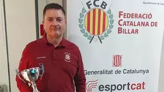 Joan Espinasa, campió de Catalunya del quadre 71/2 d'honor