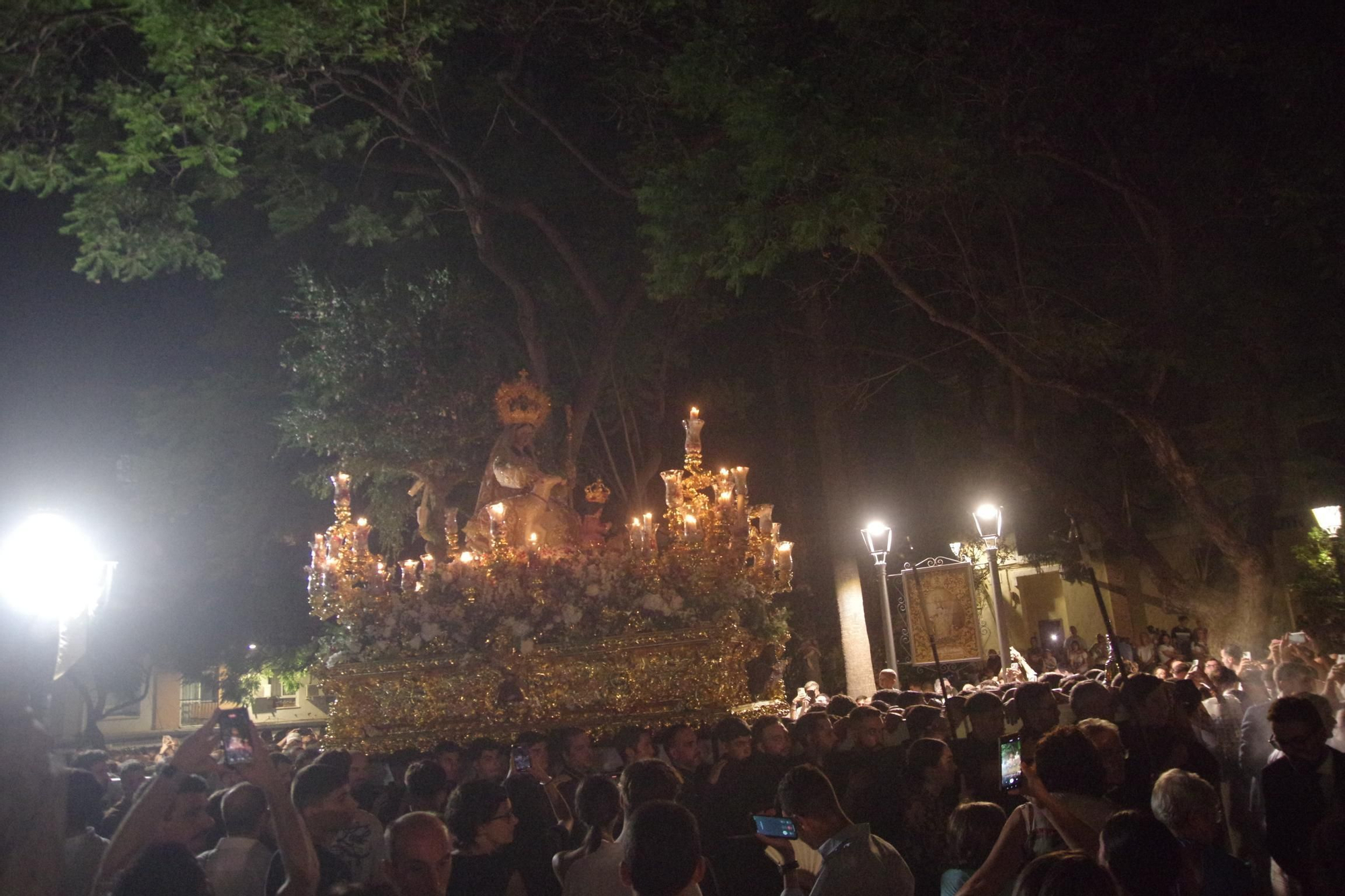 La procesión de la Divina Pastora por su Coronación Canónica, en imágenes