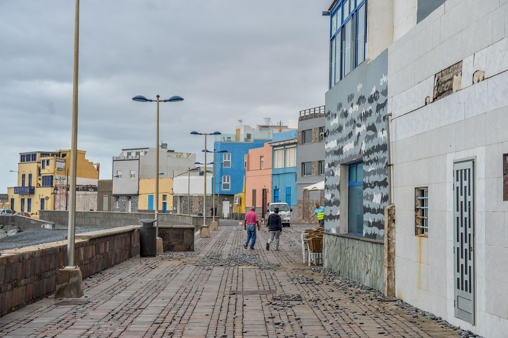 El barrio de San Cristóbal tras el temporal