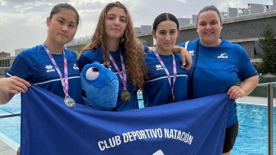 Expedición del Natación Castilla en Valladolid. | CEDIDA