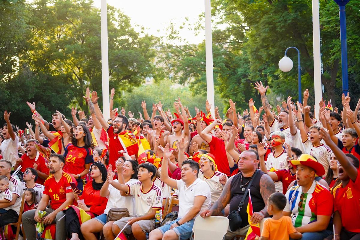 Las mejores imágenes de la celebración del segundo Mundial de España en Sevilla