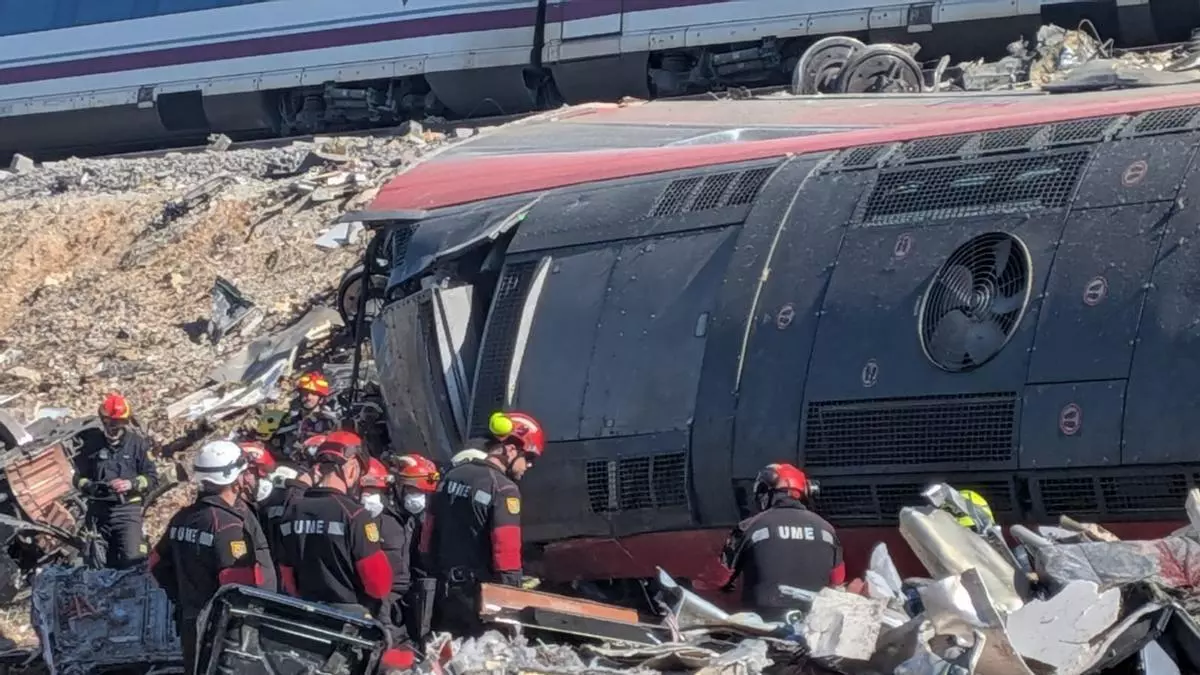 El AVE del accidente de Toledo iba a unos 175 km/h cuando chocó con el Iryo