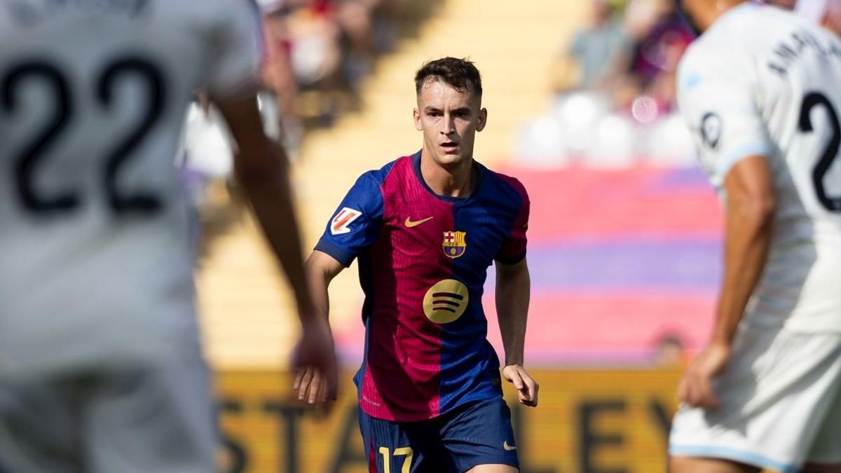 Casadó celebró la victoria con sus compañeros