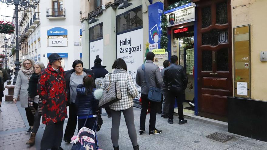 La inflación no merma la compra de lotería de Navidad en Aragón