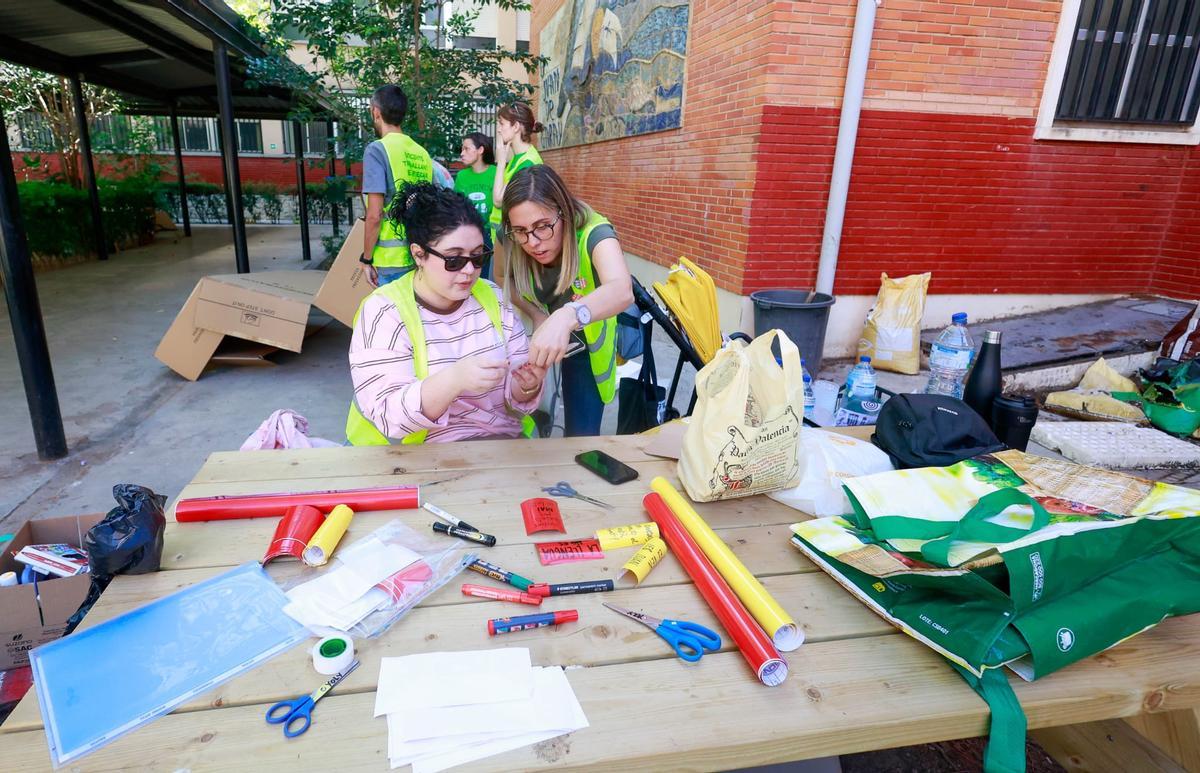 Encierro reivindicativo en el IES Juan de Garay de València