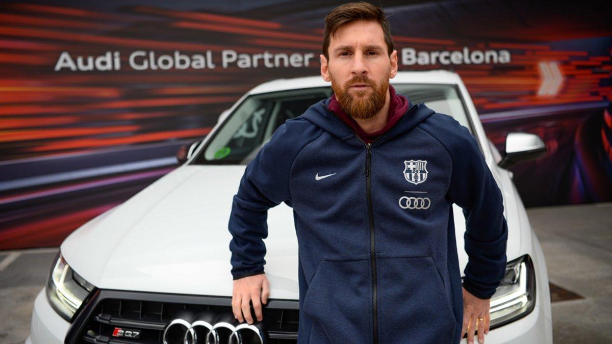 Messi conducirá un SQ7