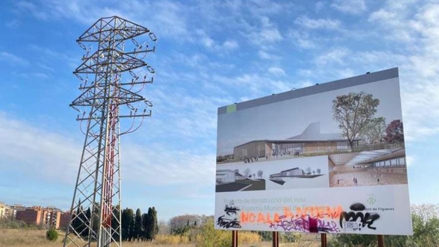 Polèmica per la instal·lació d&#039;una antena a la zona de l&#039;Olivar Gran, a Figueres