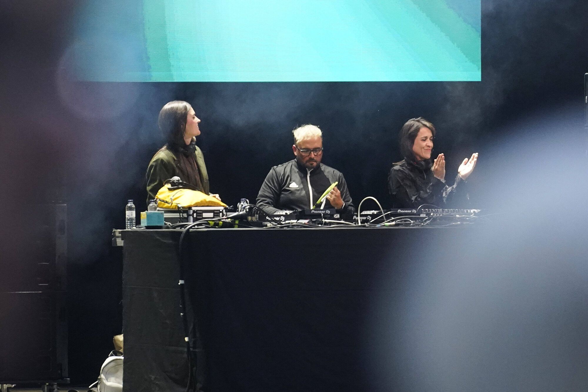 Les fotos de la Nit Electrònica al parc del Migdia