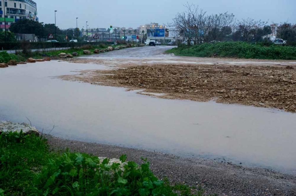 Lluvia y viento en las Pitiusas