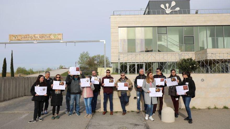 Los trabajadores del spa de Ranillas inician una huelga