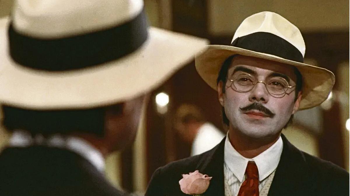 Dirk Bogarde caracterizado como Gustav von Aschenbach en ‘Muerte en Venecia’ de Luchino Visconti (1971).