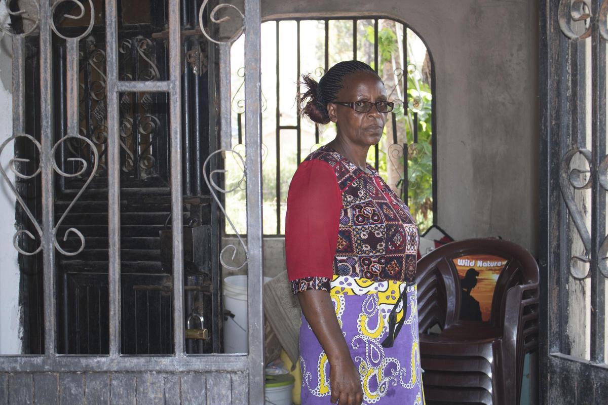 La keniana Bibiana Wangari sabe que su hijo, Charles Waithaka, murió combatiendo en Ucrania en una guerra que no era suya