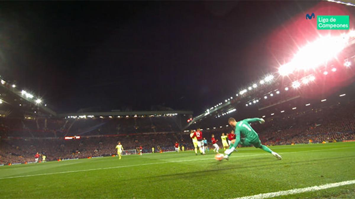 La espectacular parada de De Gea que evitó la sentencia blaugrana