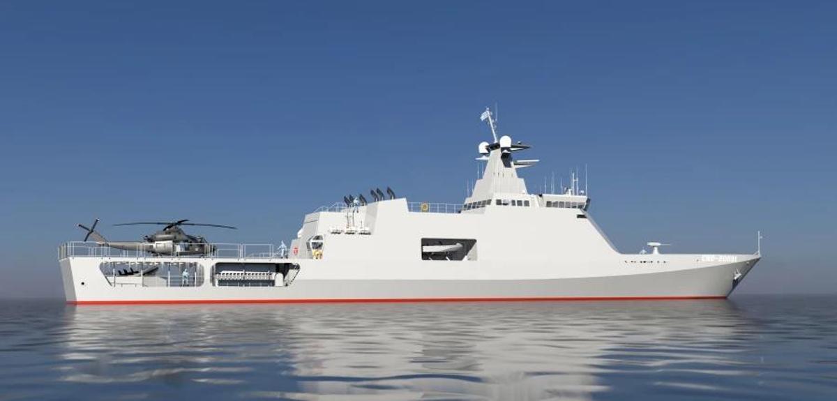 Recreación de las patrulleras de Cardama para Uruguay