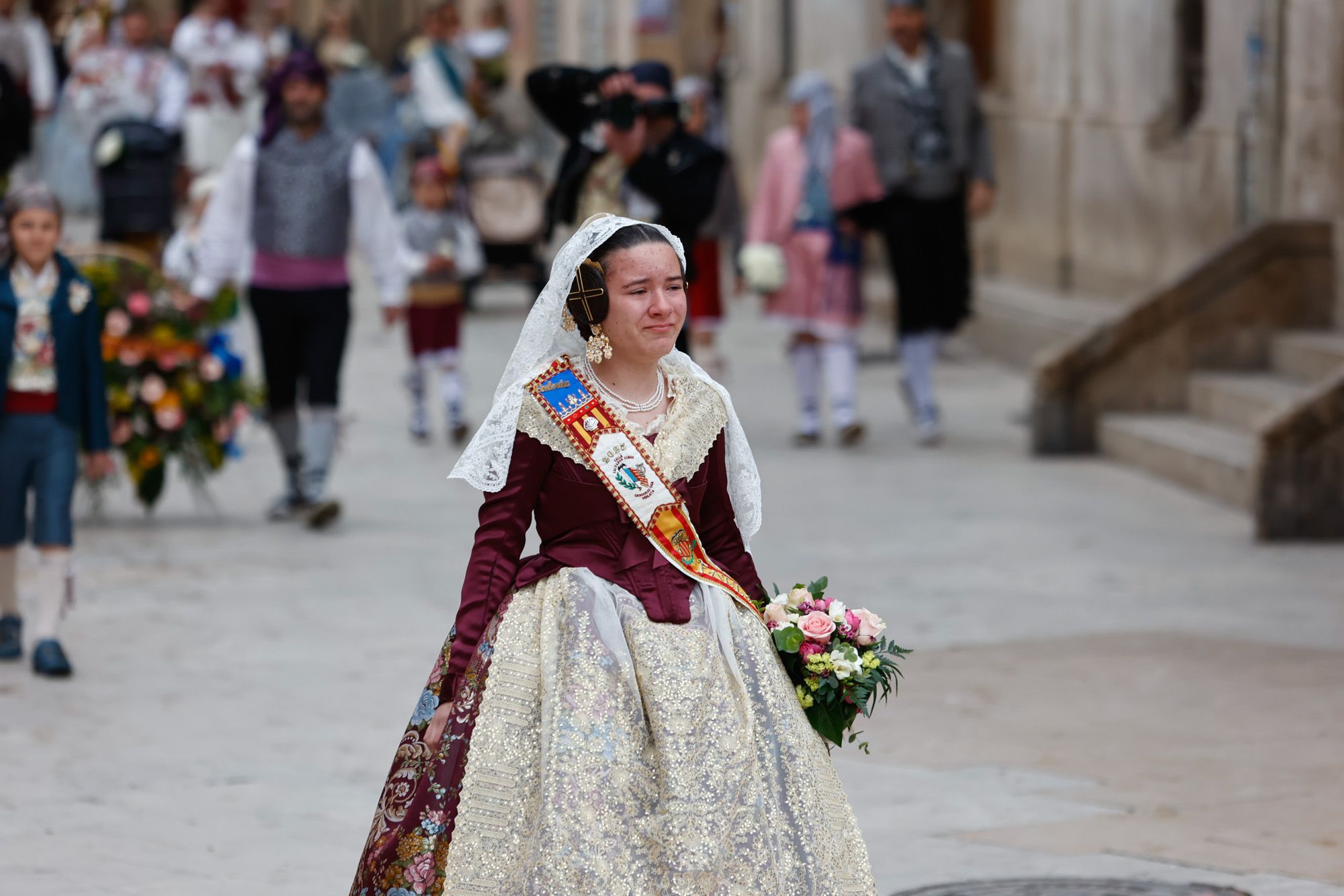 Todas las fotos de la ofrenda del 17 de marzo por la calle San Vicente hasta la 17:00 horas