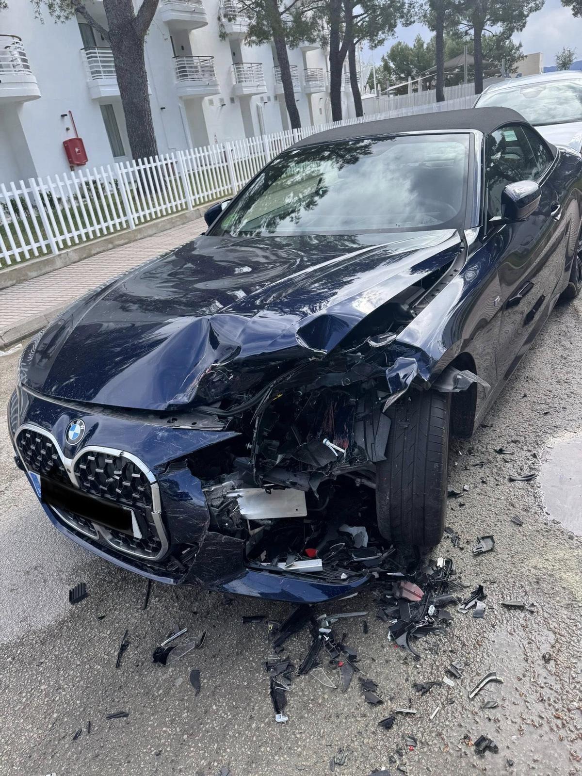 Alcúdia: tres nuevos accidentes, uno con alcoholemia positiva y dos con fuga