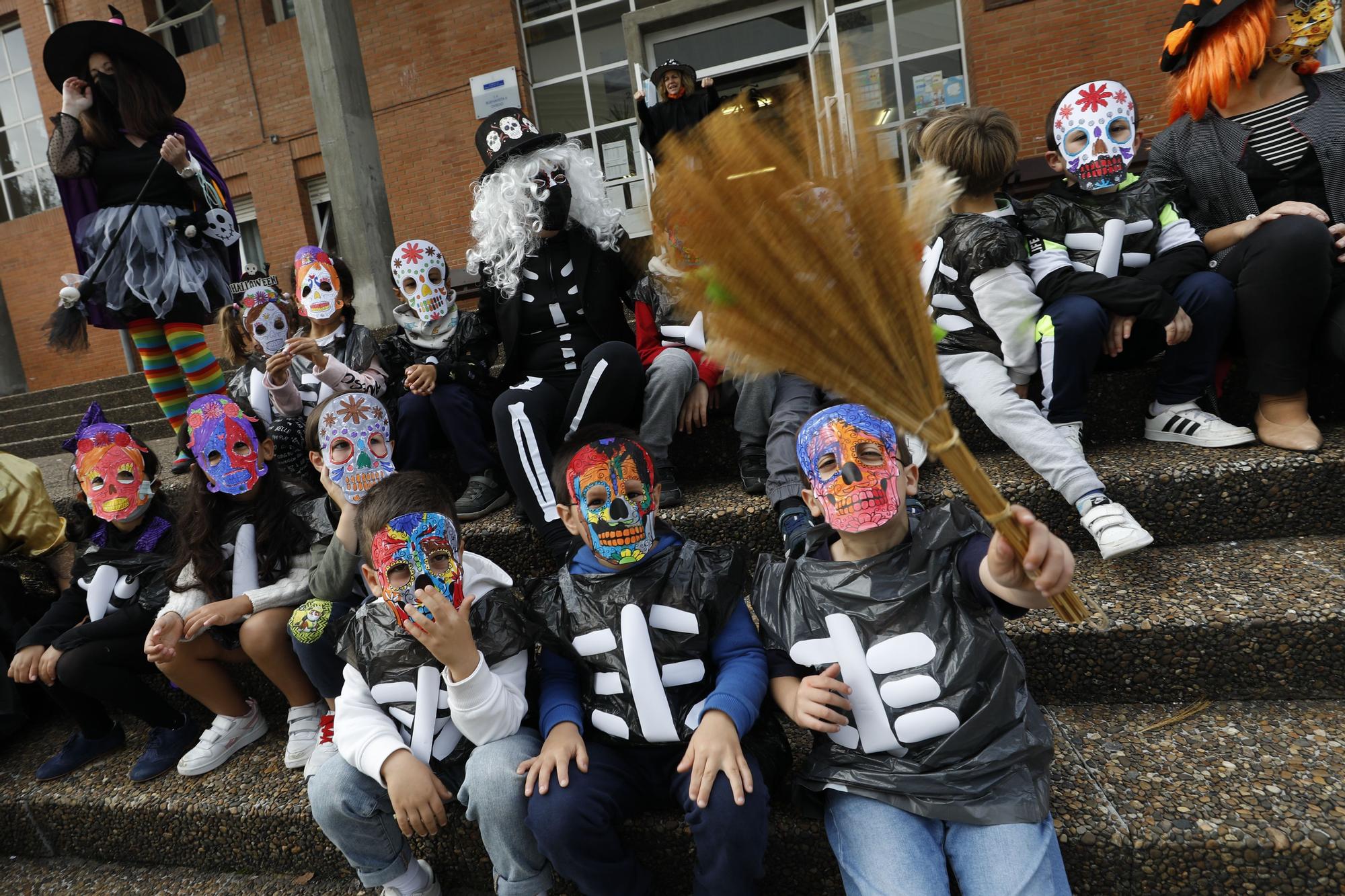 Así se ha celebrado Halloween en los colegios de Asturias