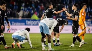 La crónica del Zaragoza-Burgos. Un adiós en un solo instante