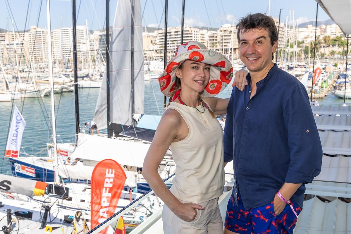 Marta Hazos y Javier Veiga en el RCNP