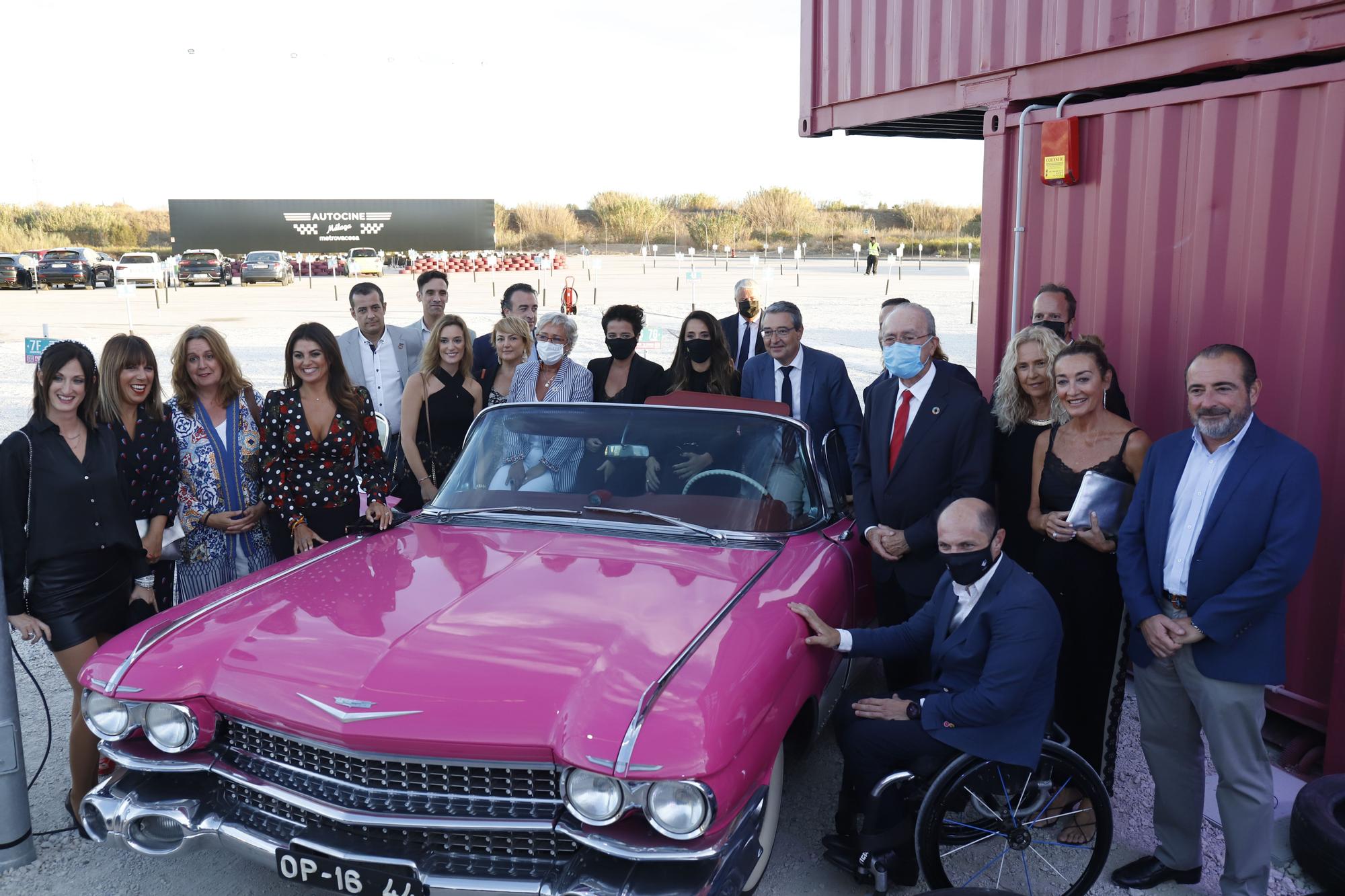 Inauguración de l Autocine Málaga Metrovacesa.