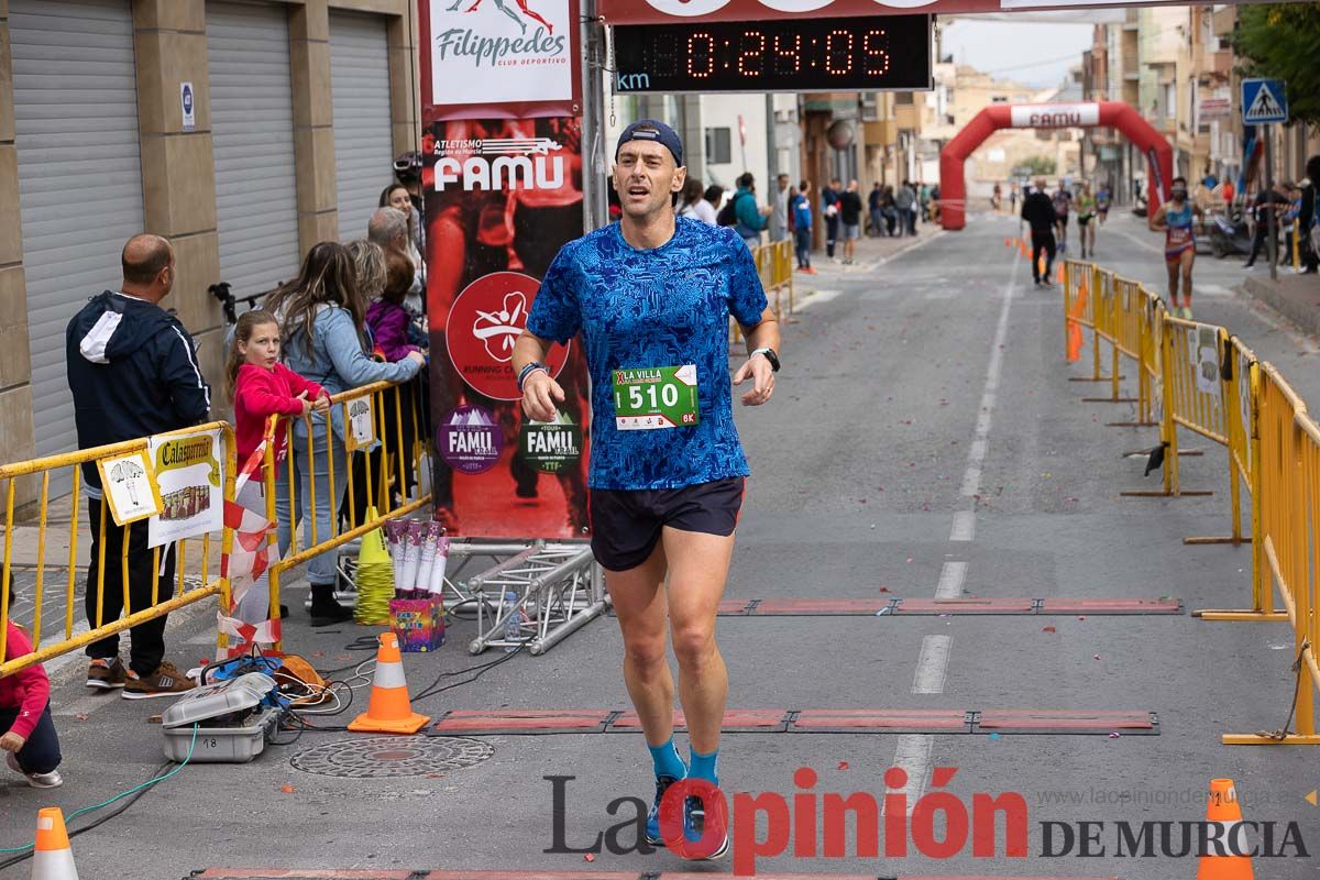 Carrera Popular Urbana y de la Mujer de Moratalla ‘La Villa, premio Marín Giménez (línea de meta)