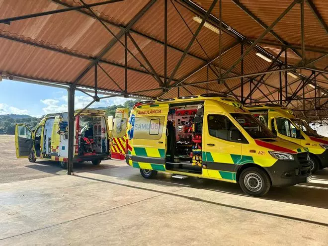 Las nuevas ambulancias del SAMU 061 desinfectarán el aire de los habitáculos y tendrán camillas eléctricas