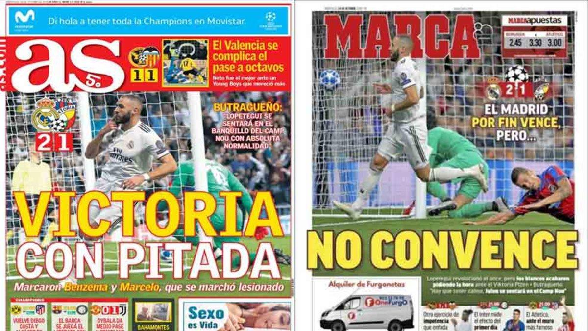 La prensa de Madrid sigue criticando el juego del equipo