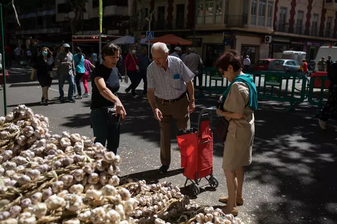 ¡Arranca la Feria del Ajo de Zamora! 300.000 kilos listos para vender