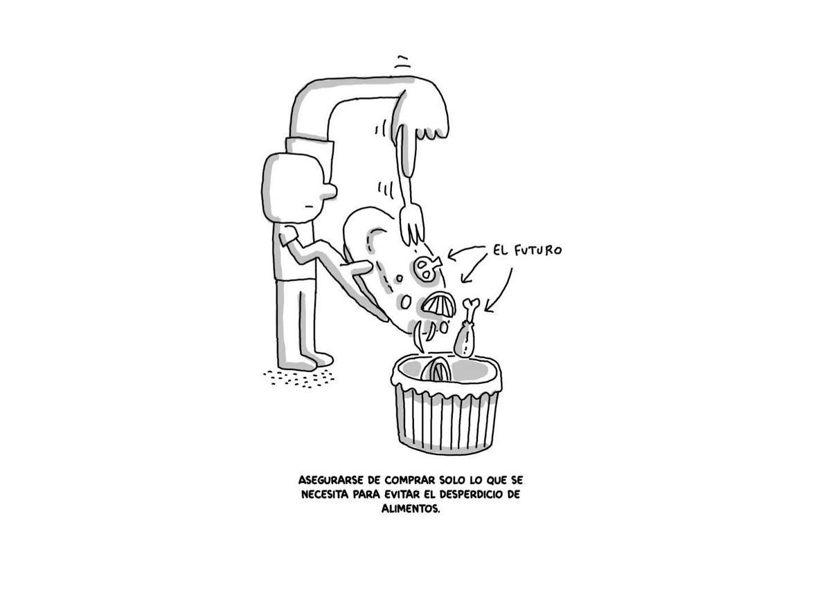 5. Compra y cocina de manera responsable para evitar el desperdicio de alimentos