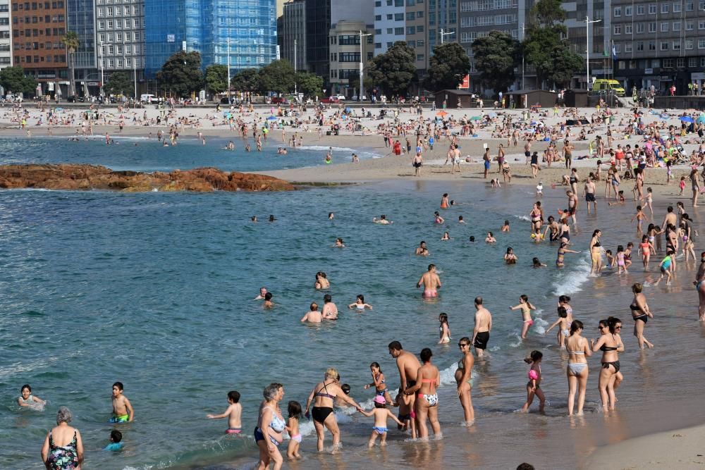 Ganas de playa en A Coruña