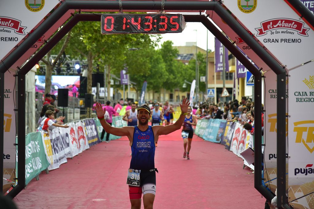 Llegada del triatlón de Fuente Álamo (I)